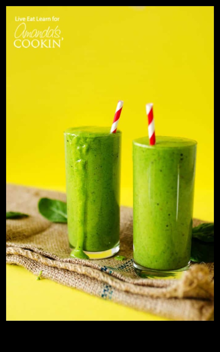 Evergreen Elixirs: Yeşil Smoothielerin Canlandırıcı Dünyasını Keşfetmek