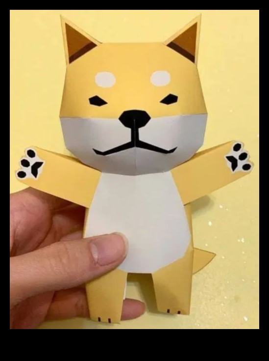 Papercraft origami hayvanlarının kaprisli: keyifli yaratıkların hazırlanması