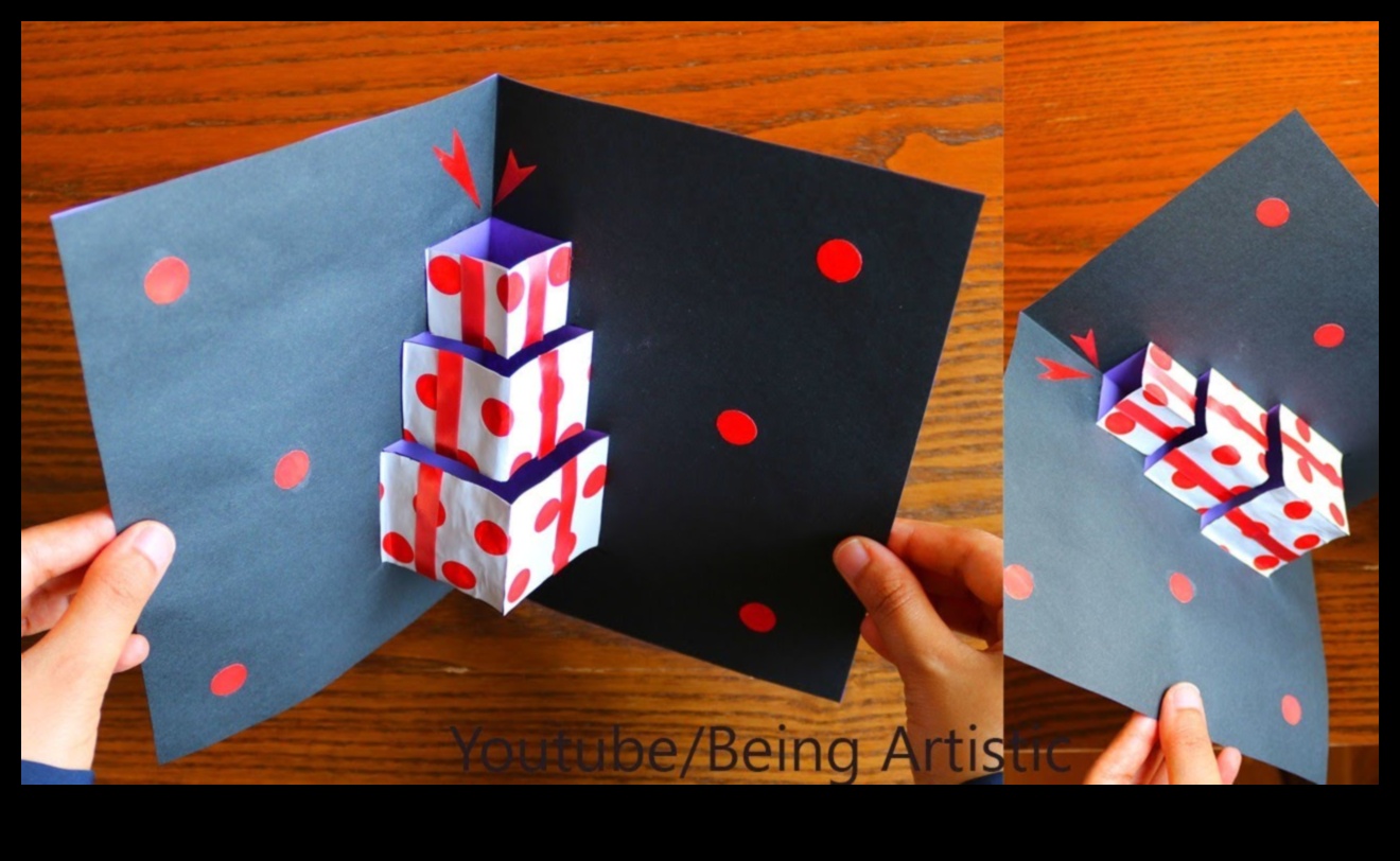 DIY Papercraft Tebrik Kartları: Sevdikler için El Yapımı Dilekler