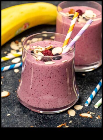 Kahvaltı Bliss Smoothie ile gününüze doğru başlayın